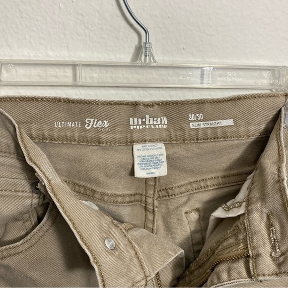 Urban Pipeline - Ultimate Flex - Khaki - 30x30 Slim Straight - Picture 6 of 7